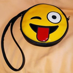 Olivia Miller Cross Body Silly Emoji Bag